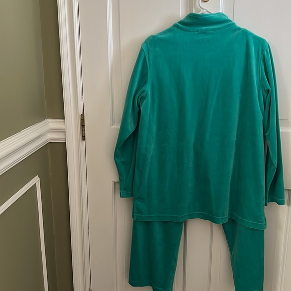 NWT SPORT SAVVY Velour Mock Neck  Athletic Suit - Picture 4 of 4